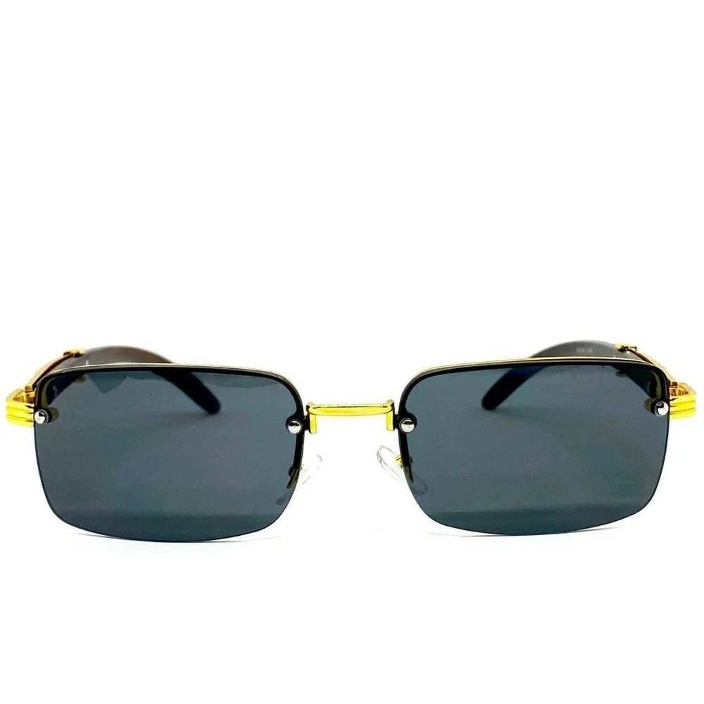 Small Frame Men Sunglasses UV400‎ Protection Outdoor Driving Wear Hip Hop Music